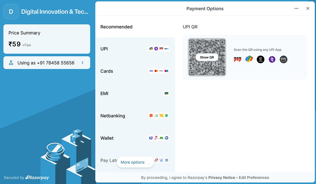 Event Module Navigation