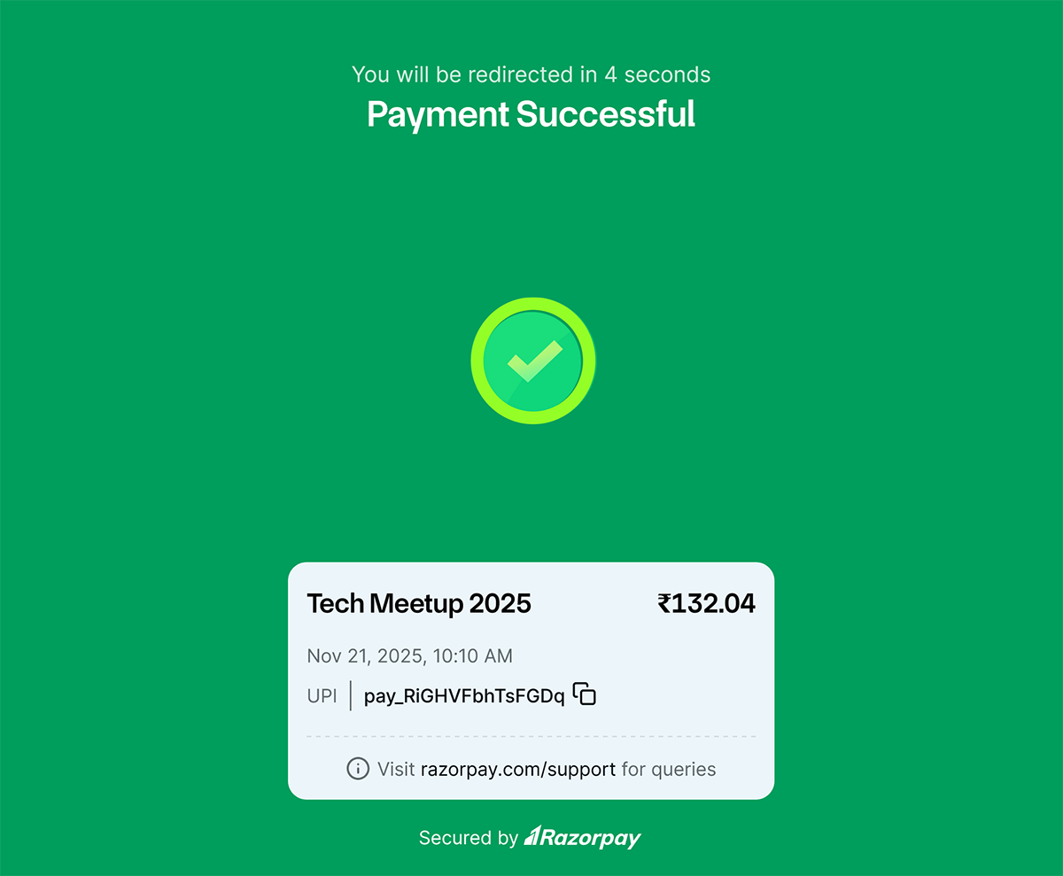Event Module Navigation